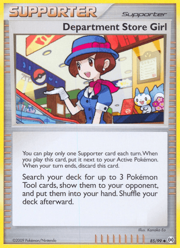 Department Store Girl, card 85 from Arceus