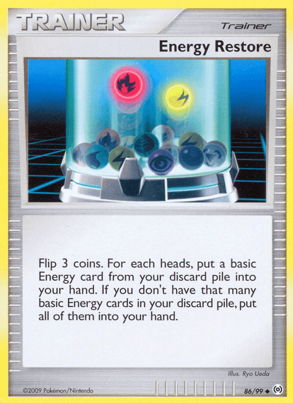 Energy Restore, card 86 from Arceus