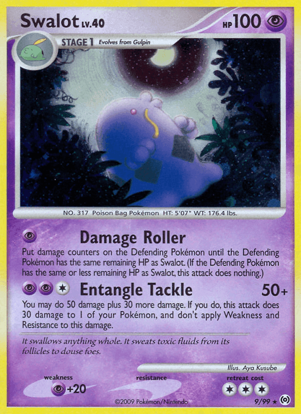 Swalot, carta 9 di Arceus