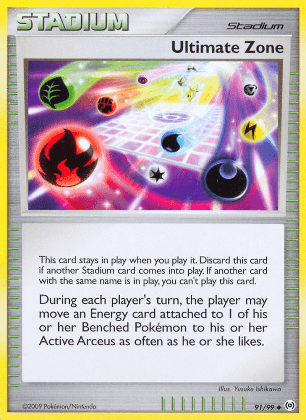 Ultimate Zone, carta 91 di Arceus