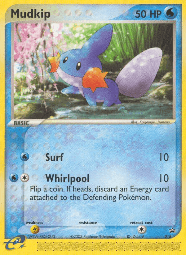 Mudkip, carta 18 di Nintendo Black Star Promos