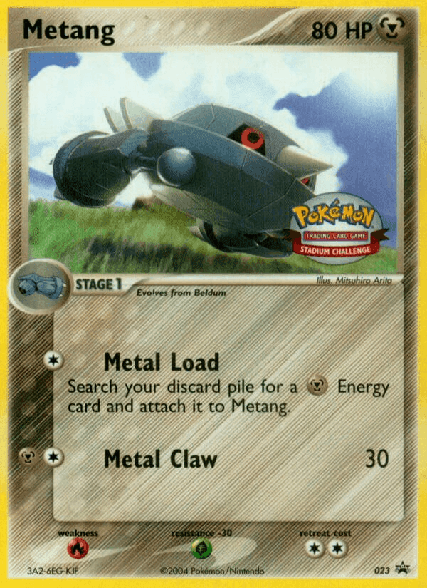 Metang, card 23 from Nintendo Black Star Promos