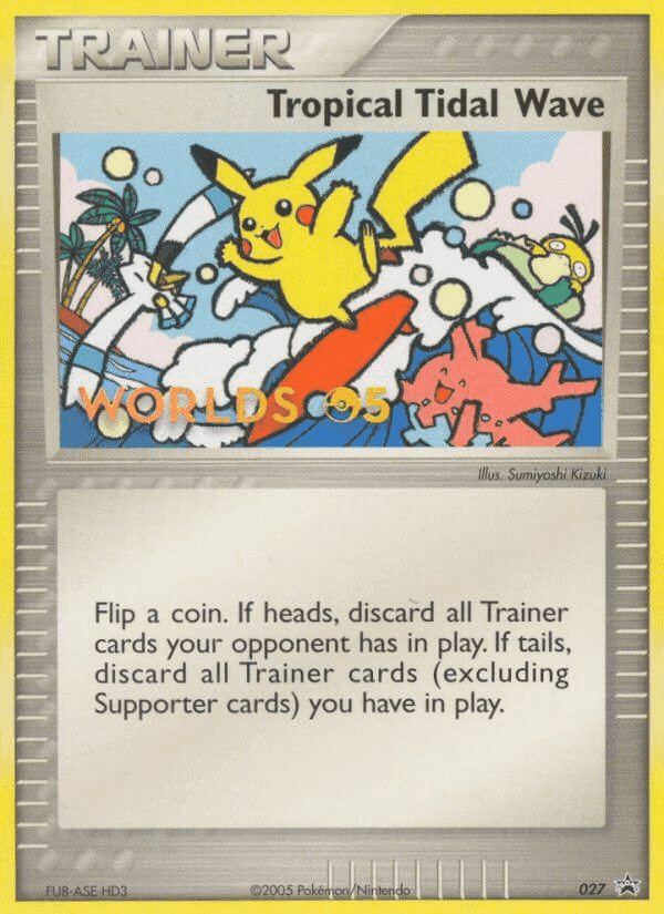 Nintendo Black Star Promos の 27 番、Tropical Tidal Wave