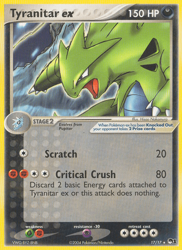 POP Series 1 の 17 番、Tyranitar ex