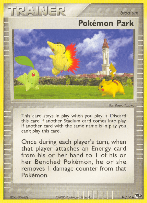 Pokémon Park, carta 10 de POP Series 2