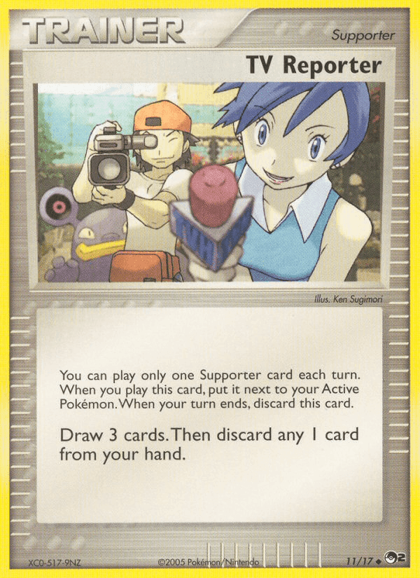 TV Reporter, carta 11 de POP Series 2