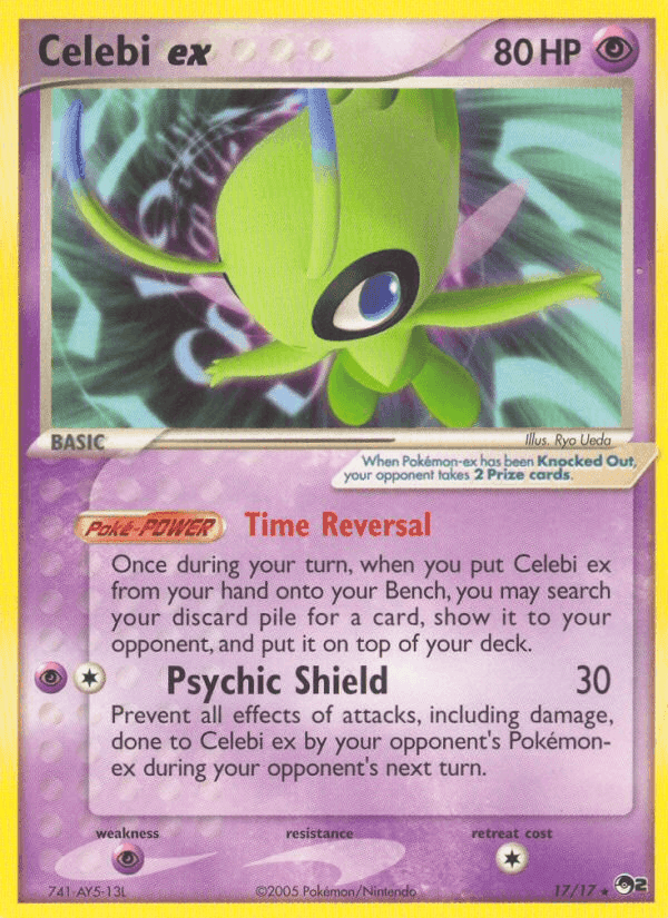 Celebi ex, carta 17 di POP Serie 2