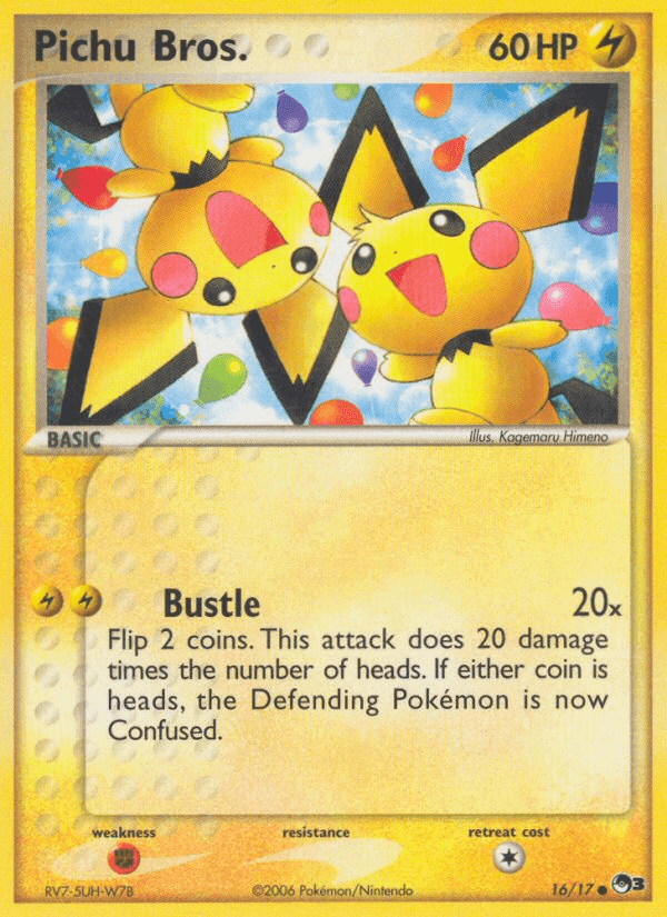 Pichu Bros., carta 16 de POP Series 3