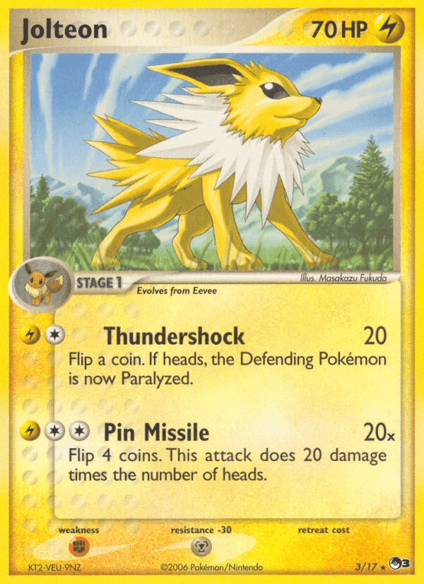 POP Series 3 の 3 番、Jolteon