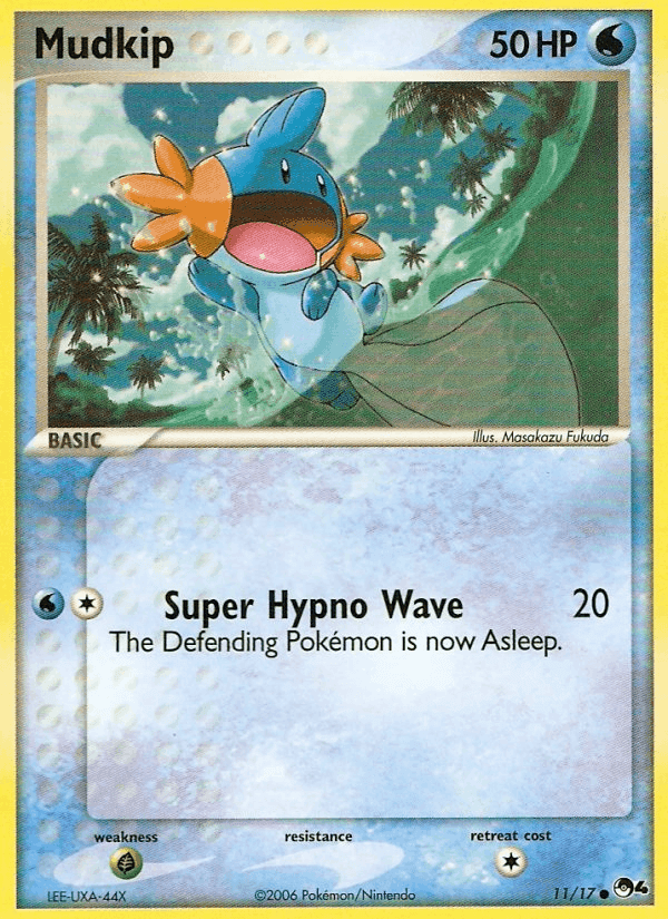 Mudkip, carta 11 di POP Serie 4