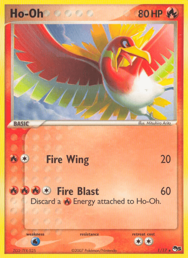 Ho-Oh, carte 1 de POP Series 5