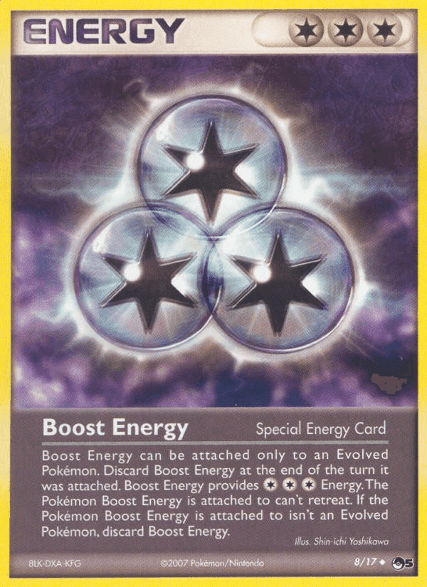 Boost Energy, carta 8 de POP Series 5