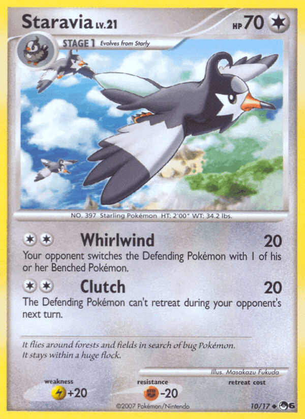 Staravia, carta 10 de POP Series 6