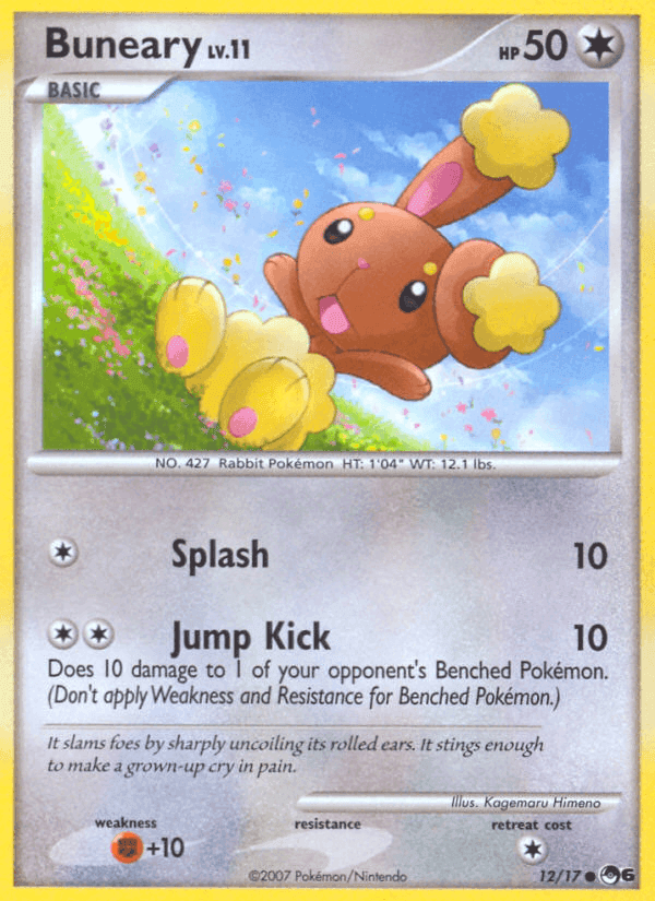 Buneary, carta 12 di POP Series 6