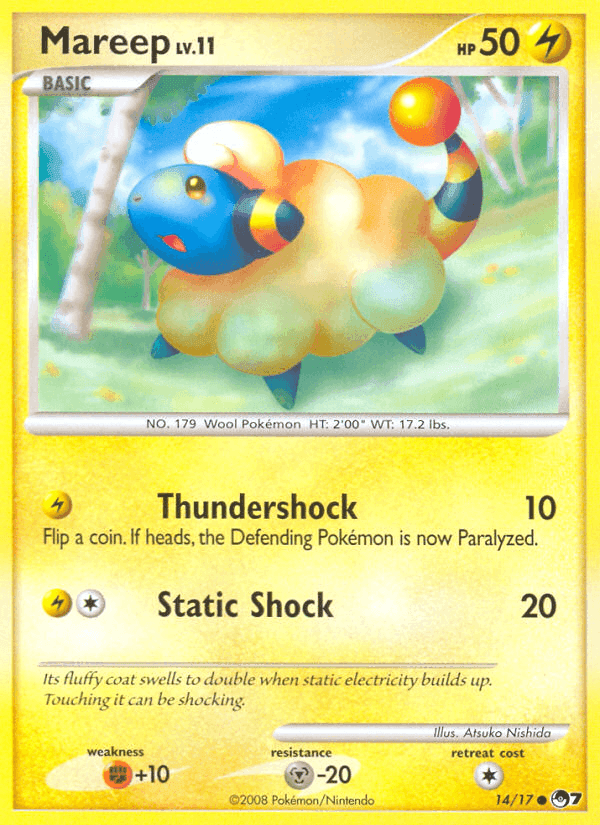 Mareep, carta 14 di POP Serie 7