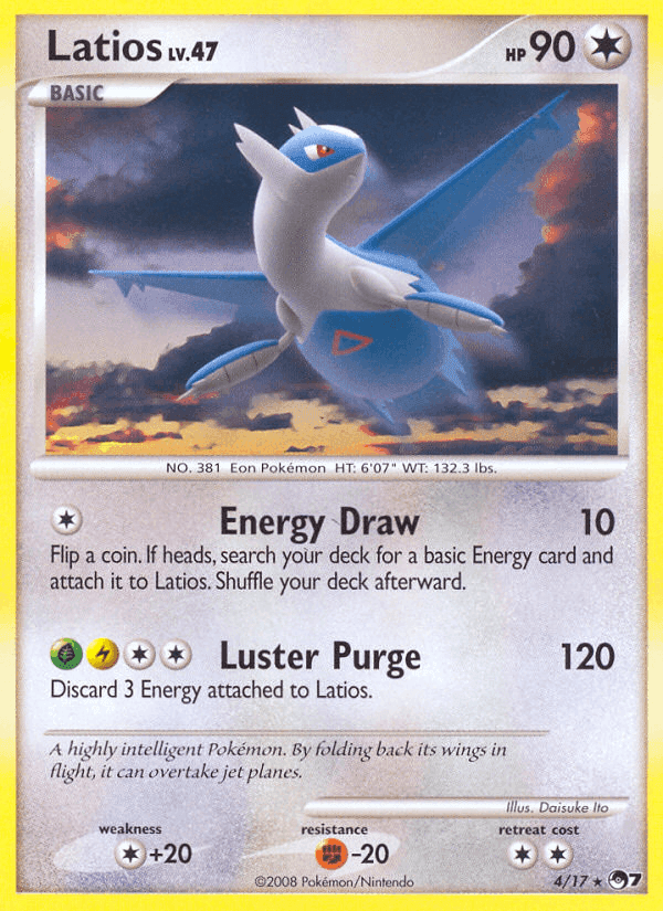 Latios, carta 4 di POP Serie 7
