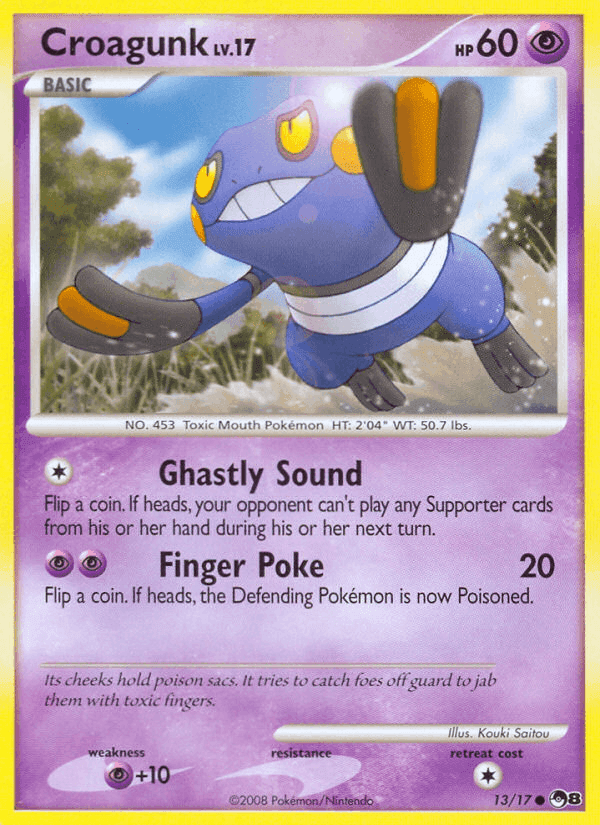 Croagunk, carte 13 de POP Series 8