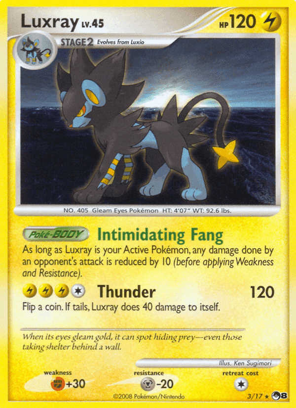 POP Series 8 の 3 番、Luxray