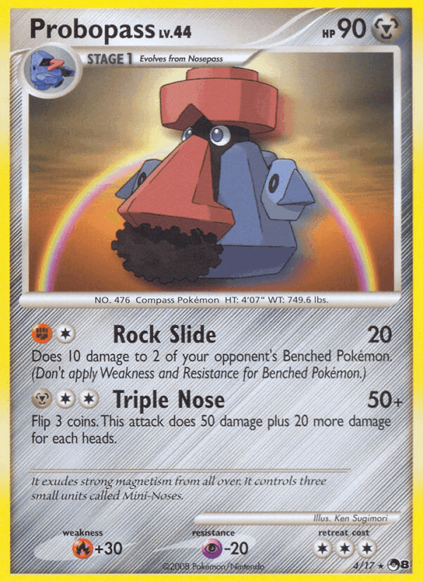 Probopass, carta 4 di POP Series 8