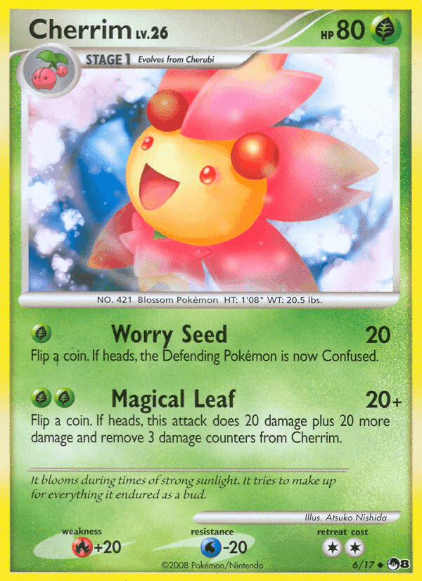 Cherrim, carte 6 de POP Series 8