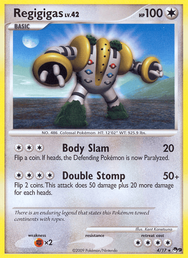 POP Series 9 の 4 番、Regigigas