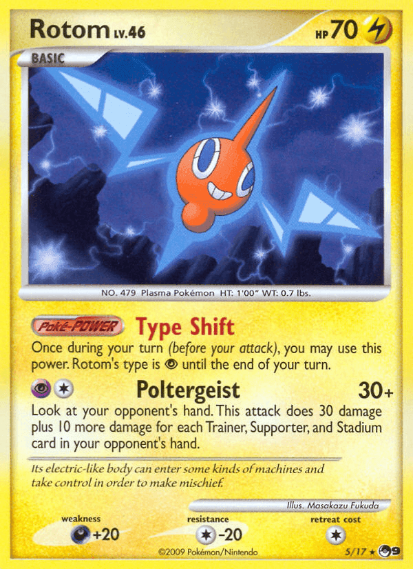 POP Series 9 の 5 番、Rotom