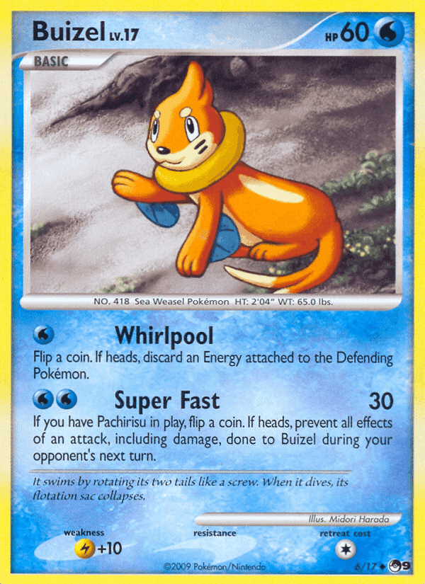 POP Series 9 の 6 番、Buizel