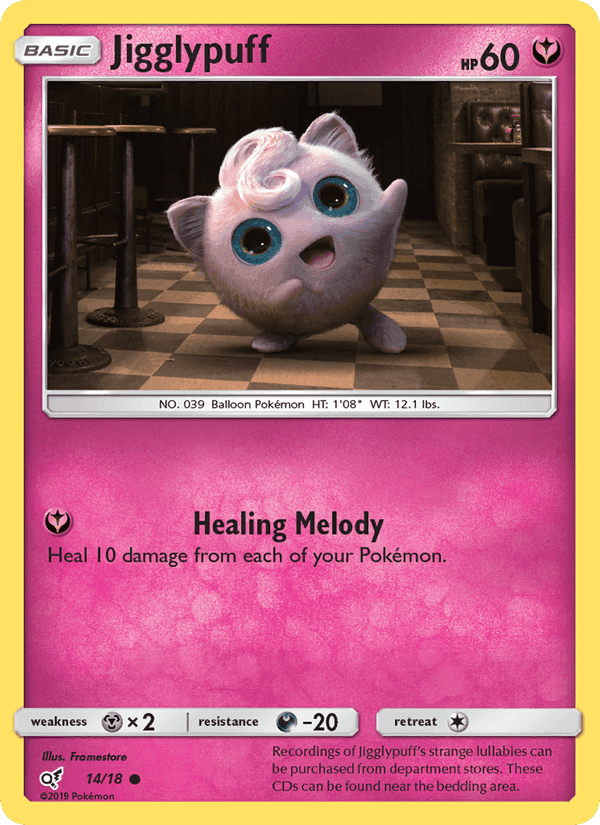 Rondoudou, carte 14 de Détective Pikachu