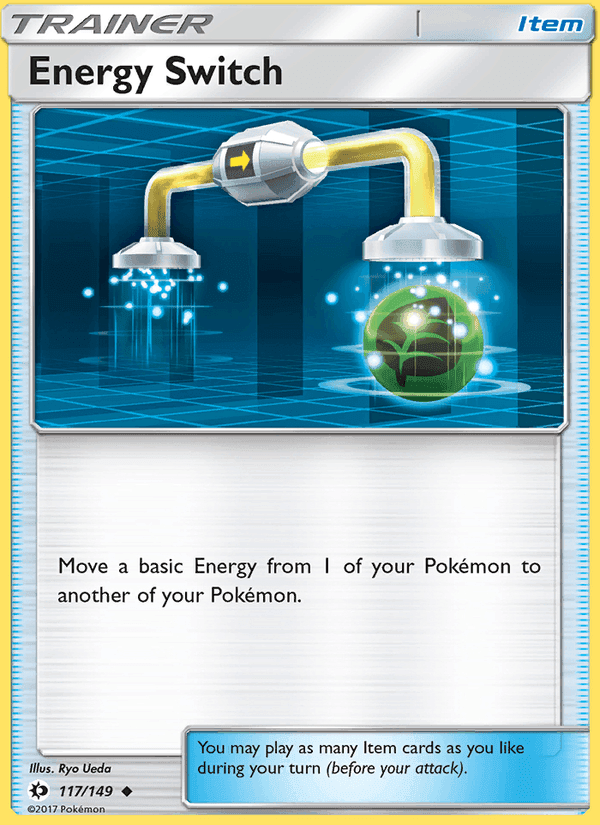 Energy Switch, card 117 from Sun & Moon
