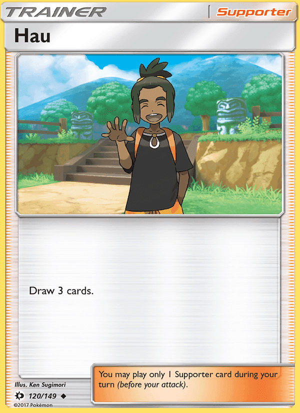 Hau, card 120 from Sun & Moon