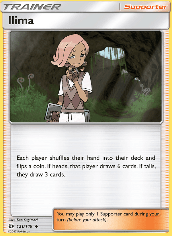Ilima, card 121 from Sun & Moon