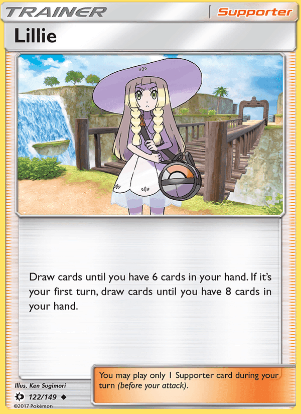 Lillie, card 122 from Sun & Moon
