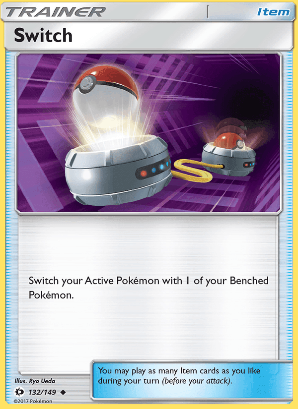 Switch, card 132 from Sun & Moon