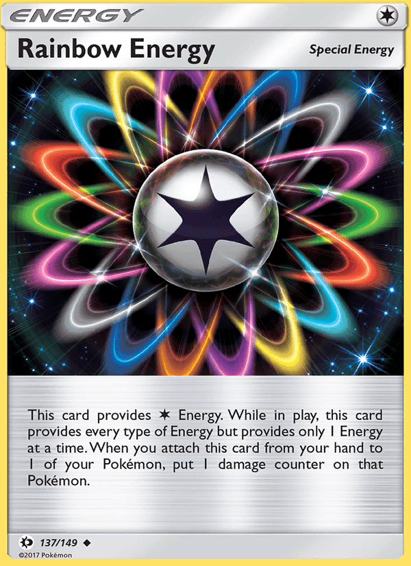 Rainbow Energy, card 137 from Sun & Moon