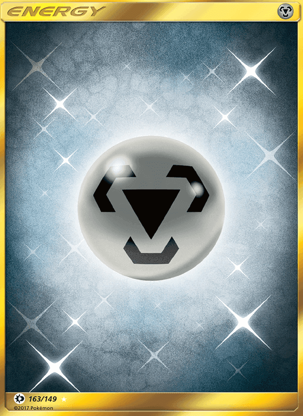 Metal Energy, card 163 from Sun & Moon