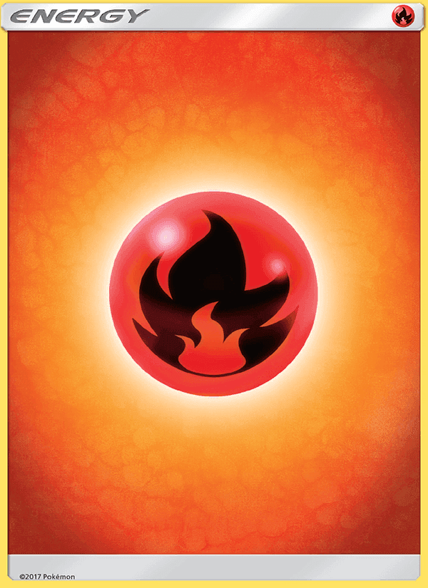 Fire Energy, card 165 from Sun & Moon
