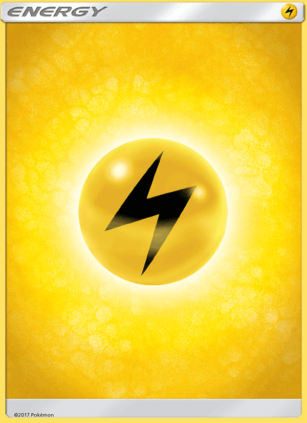 Lightning Energy, card 167 from Sun & Moon
