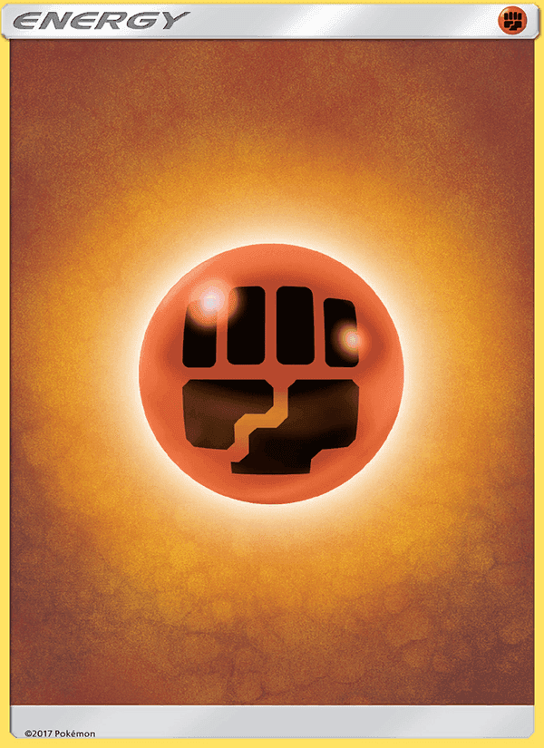 Fighting Energy, card 169 from Sun & Moon