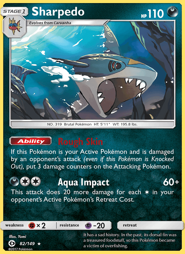 Sun & Moon の 82 番、Sharpedo