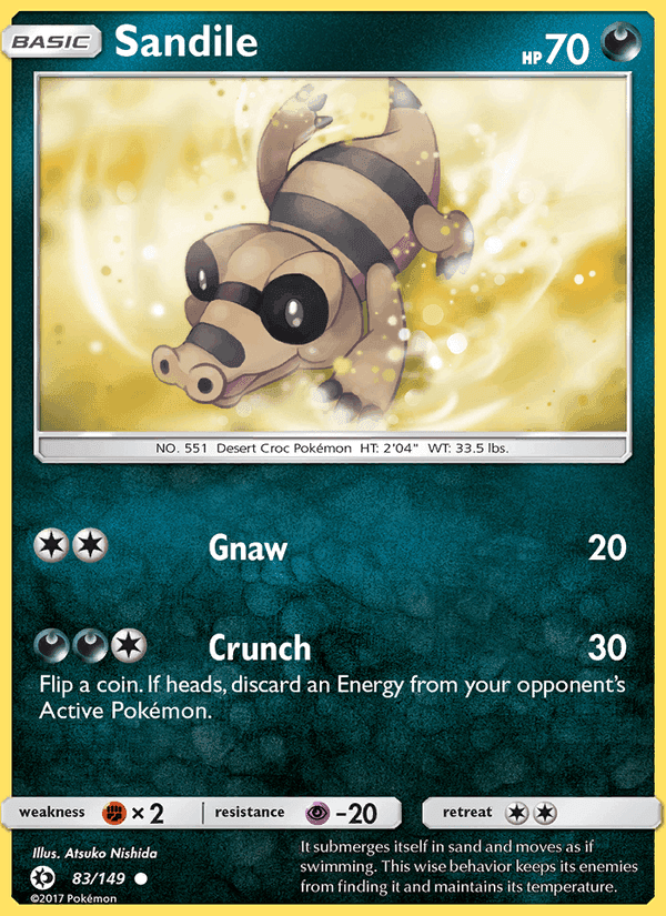 Sandile, card 83 from Sun & Moon