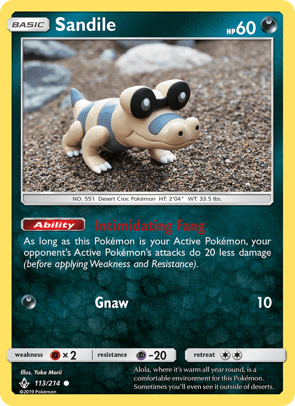 Sandile, card 113 from Unbroken Bonds