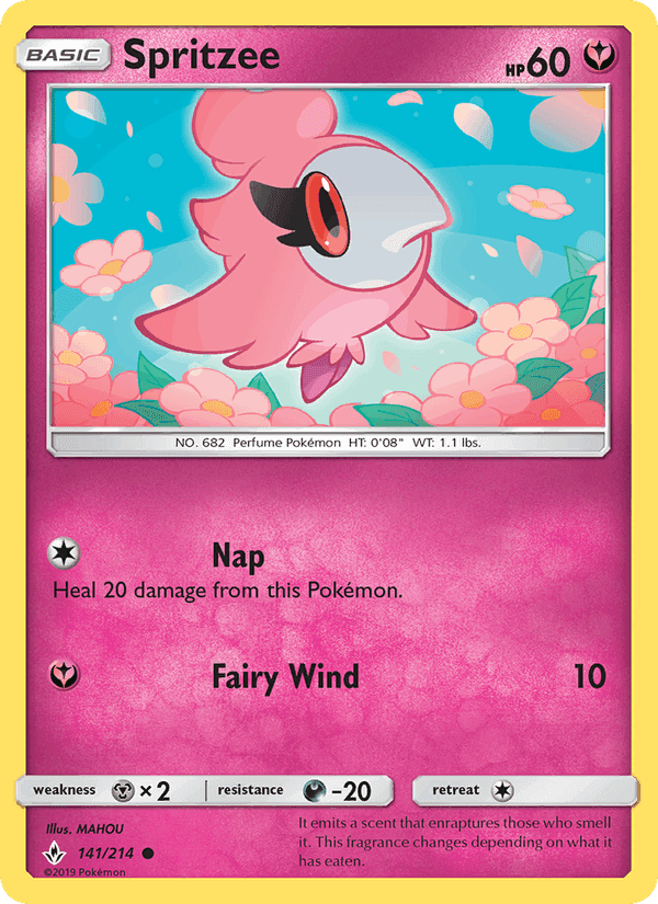 Spritzee, card 141 from Unbroken Bonds