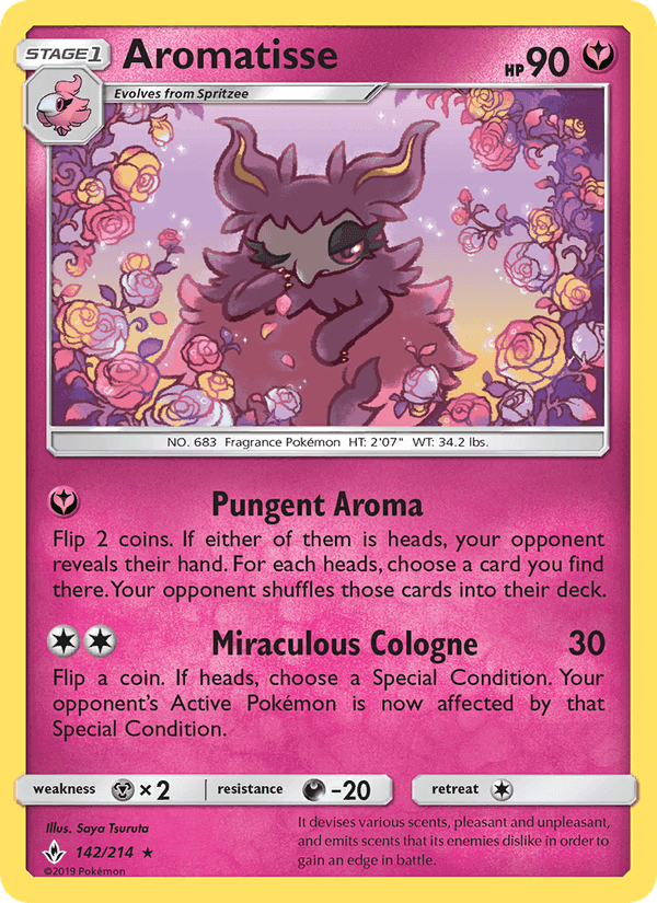 Aromatisse, card 142 from Unbroken Bonds