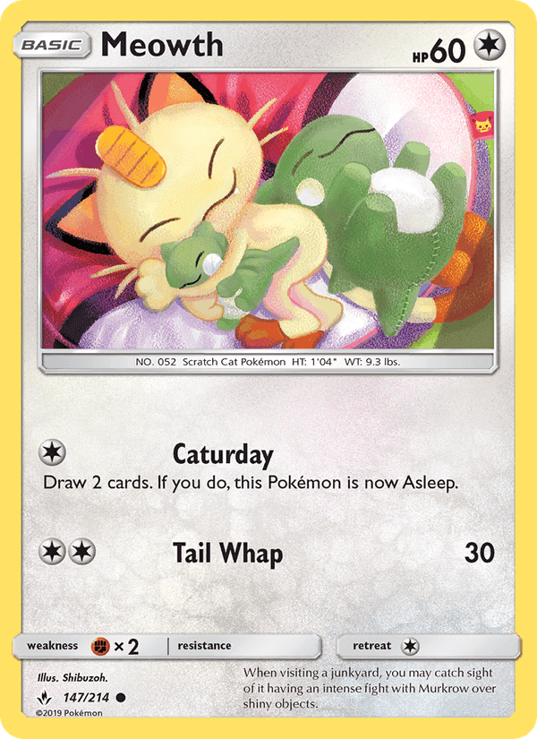 ダブルブレイズ の 147 番、Meowth