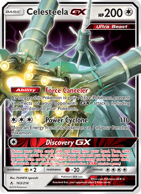 ダブルブレイズ の 163 番、Celesteela GX