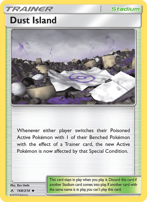 Dust Island, card 168 from Unbroken Bonds