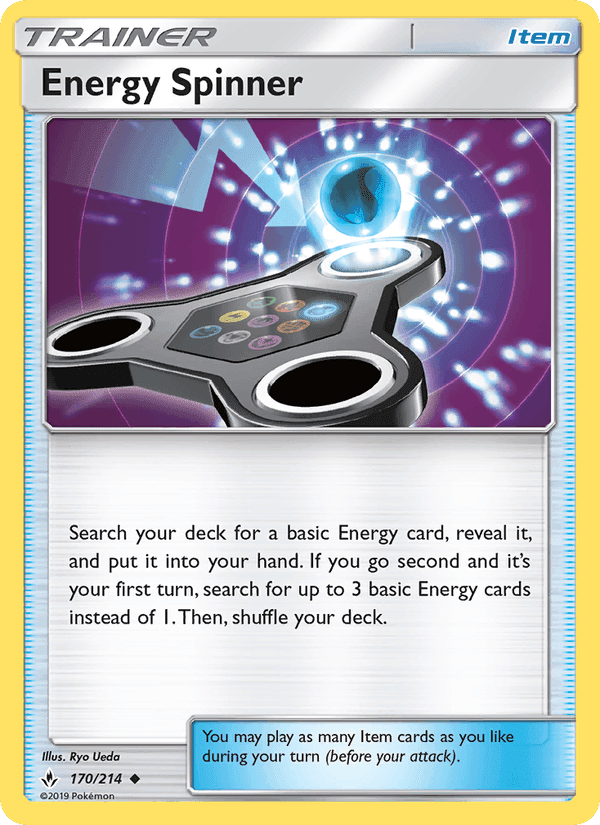 Energy Spinner, card 170 from Unbroken Bonds