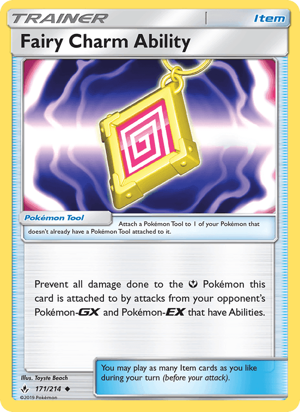 Fairy Charm Ability, card 171 from Unbroken Bonds
