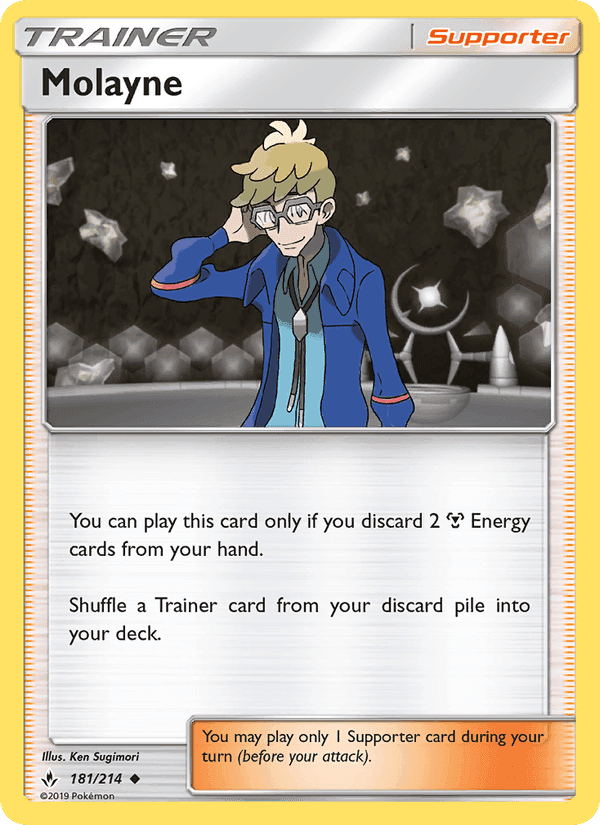 Molayne, card 181 from Unbroken Bonds