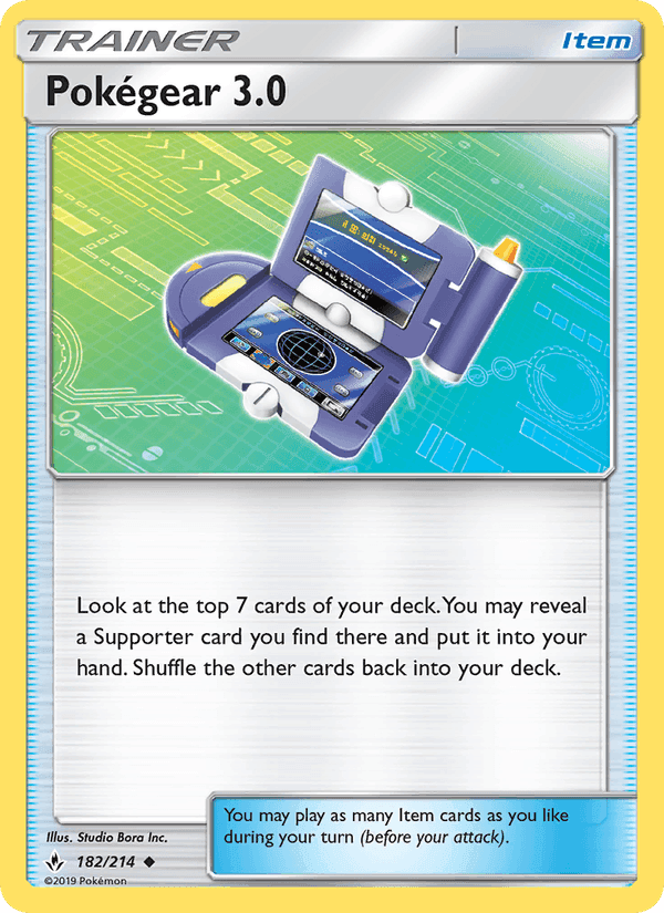 Pokégear 3.0, card 182 from Unbroken Bonds